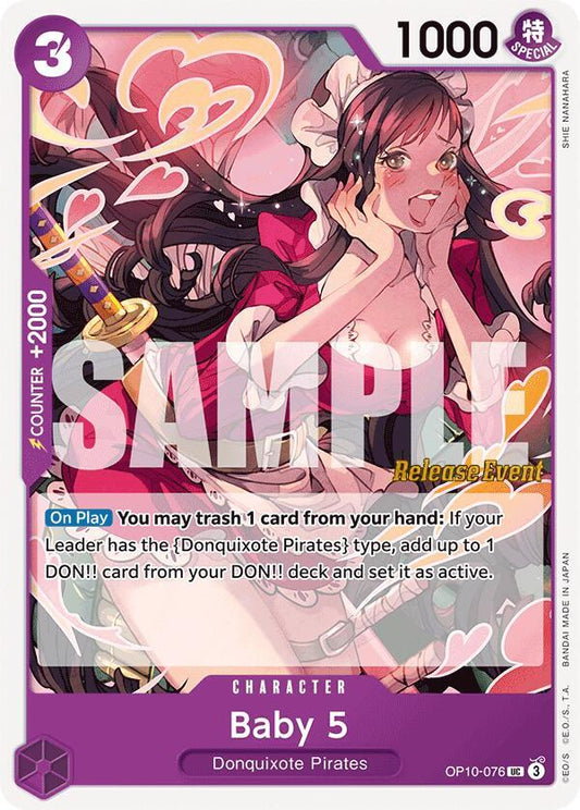 Baby 5 [OP10-076] OP10 Royal Blood - Pre-release Pack