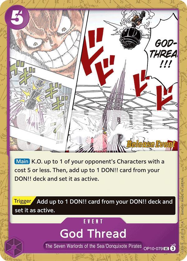 God Thread [OP10-079] OP10 Royal Blood - Pre-release Pack
