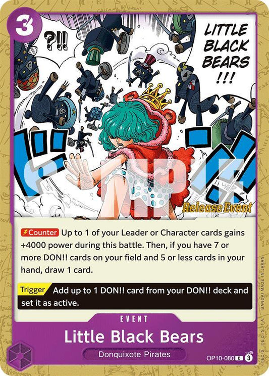 Little Black Bears [OP10-080] OP10 Royal Blood - Pre-release Pack