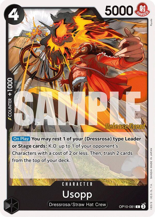 Usopp [OP10-081] OP10 Royal Blood - Pre-release Pack