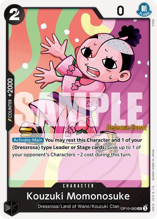 Kouzuki Momonosuke [OP10-083] OP10 Royal Blood - Pre-release Pack