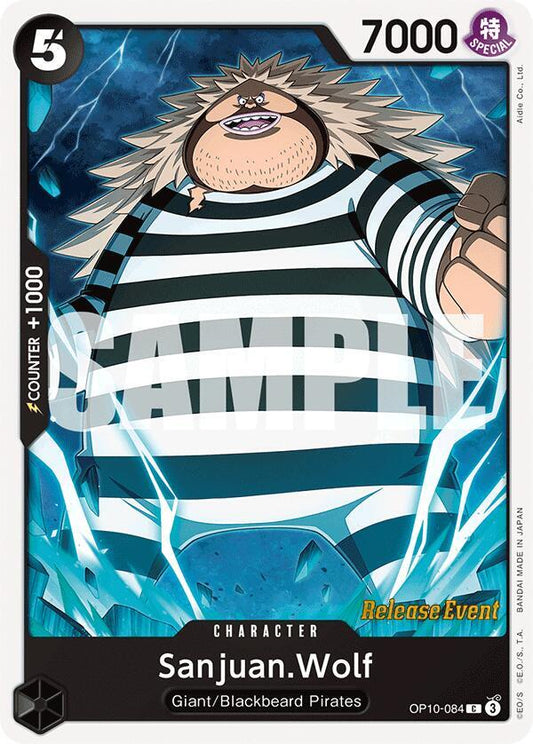 San Juan Wolf [OP10-084] OP10 Royal Blood - Pre-release Pack