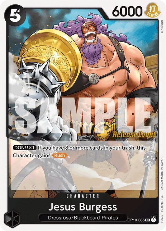 Jesus Burgess [OP10-085] OP10 Royal Blood - Pre-release Pack