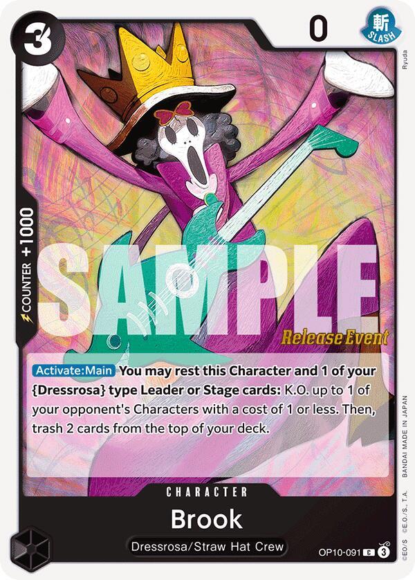 Brook [OP10-091] OP10 Royal Blood - Pre-release Pack