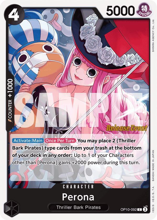 Perona [OP10-092] OP10 Royal Blood - Pre-release Pack