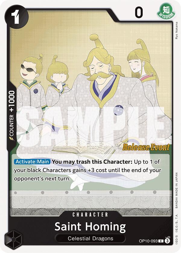 Saint Homing [OP10-093] OP10 Royal Blood - Pre-release Pack