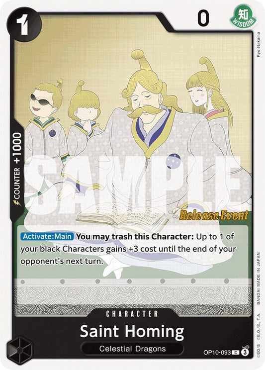 Saint Homing [OP10-093] OP10 Royal Blood - Pre-release Pack