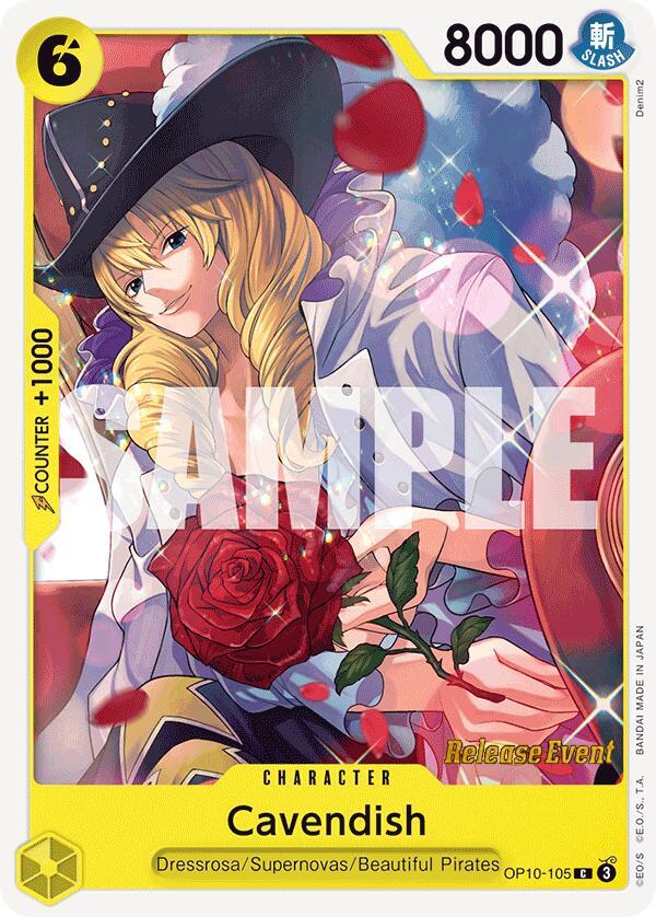 Cavendish [OP10-105] OP10 Royal Blood - Pre-release Pack