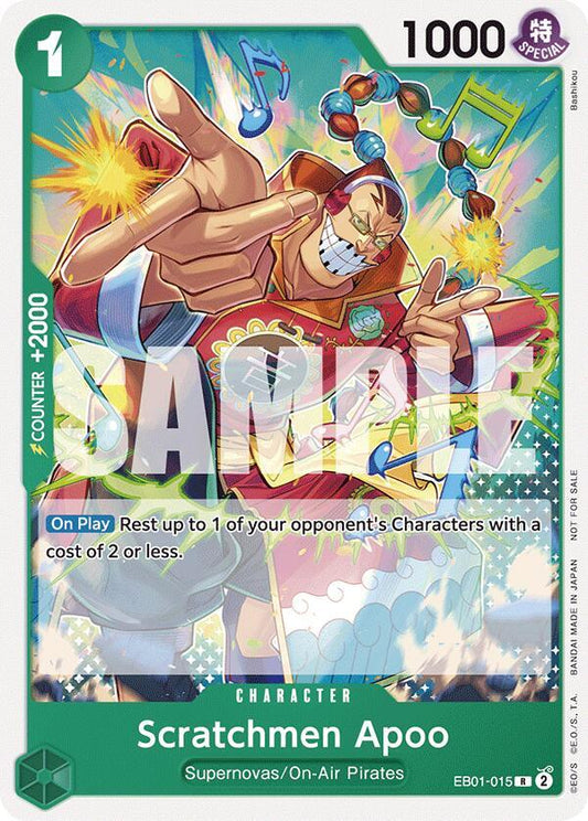 Scratchmen Apoo [EB01-015] Tournament Pack 2025 Vol. 2