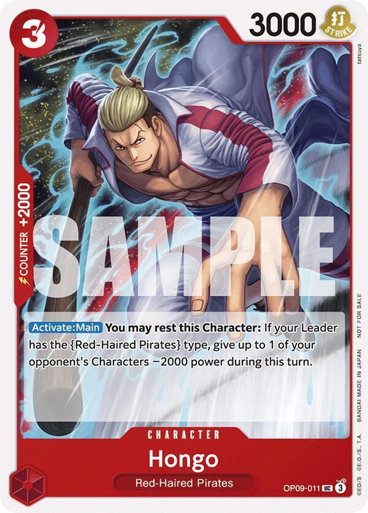 Hongo [OP09-011] Tournament Pack 2025 Vol. 2