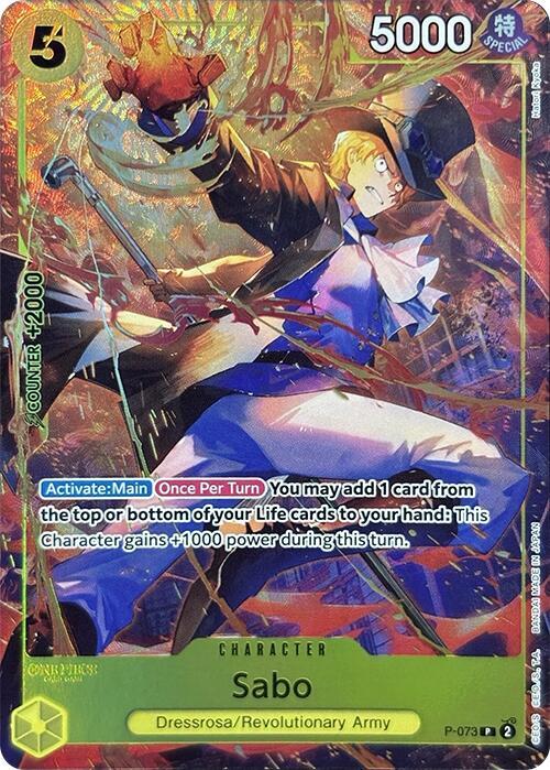 Sabo [P-073] Premium Card Collection - Best Selection Vol. 3