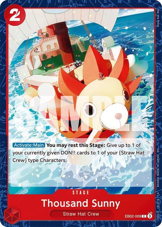 Thousand Sunny [EB02-009] EB02 - Anime 25th Collection