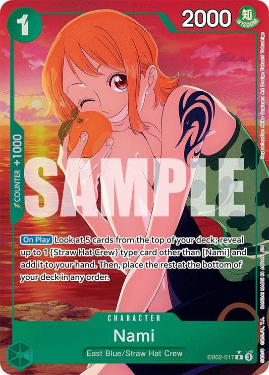 Nami (Parallel Alternate Art) [EB02-017] EB02 - Anime 25th Collection