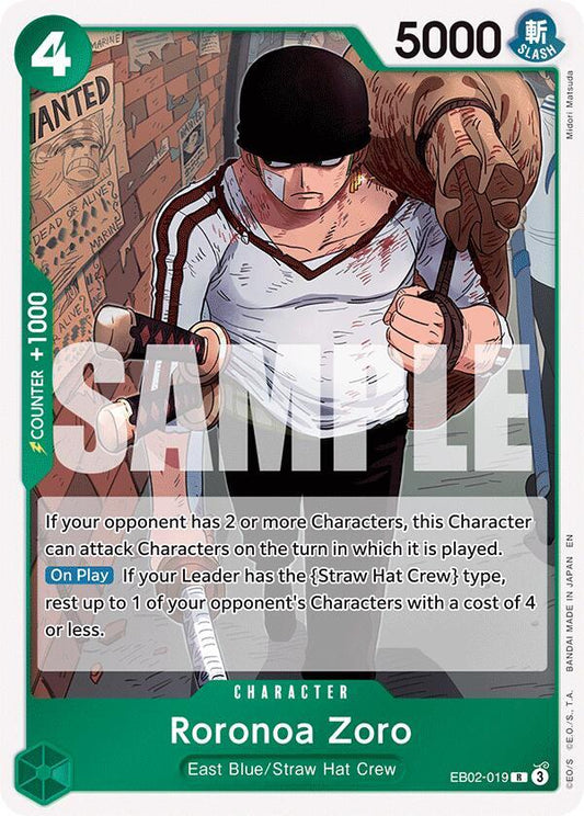 Roronoa Zoro [EB02-019] EB02 - Anime 25th Collection