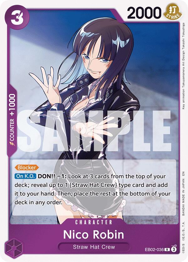 Nico Robin [EB02-036] EB02 - Anime 25th Collection