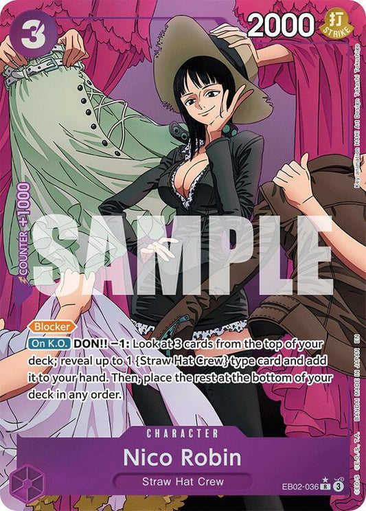 Nico Robin (Parallel Alternate Art) [EB02-036] EB02 - Anime 25th Collection