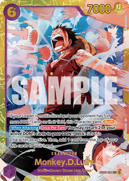 Monkey.D.Luffy [EB02-061] EB02 - Anime 25th Collection