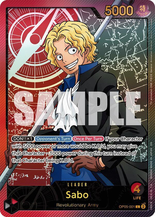 Sabo (SP) [OP05-001] EB02 - Anime 25th Collection