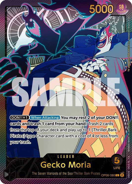 Gecko Moria (SP) [OP06-080] EB02 - Anime 25th Collection