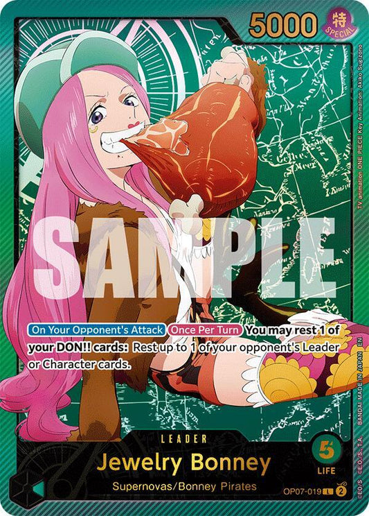Jewelry Bonney (SP) [OP07-019] EB02 - Anime 25th Collection