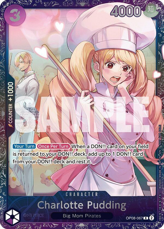 Charlotte Pudding [OP08-067] Treasure Cup 2025 Set 2 Top Prize Pack