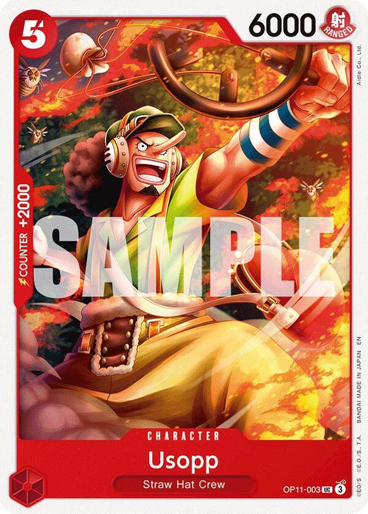 Usopp [OP11-003] OP11 - A Fist of Divine Speed