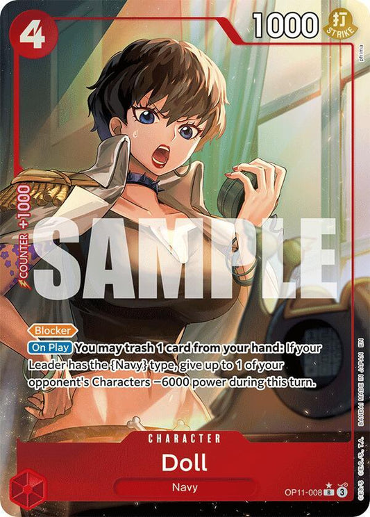 Doll (Parallel Alternate Art) [OP11-008] OP11 - A Fist of Divine Speed