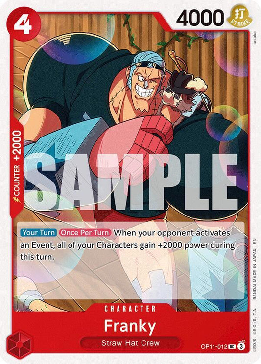 Franky [OP11-012] OP11 - A Fist of Divine Speed