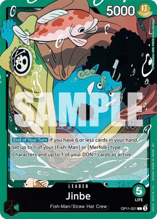 Jinbe [OP11-021] OP11 - A Fist of Divine Speed
