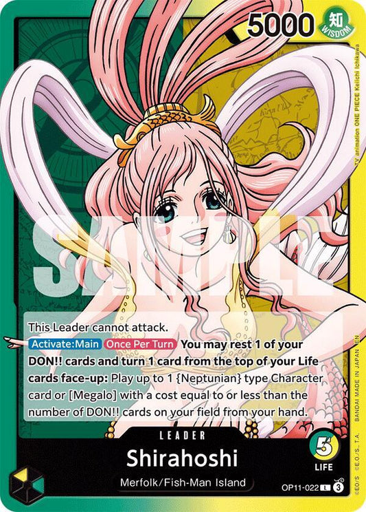 Shirahoshi [OP11-022] OP11 - A Fist of Divine Speed