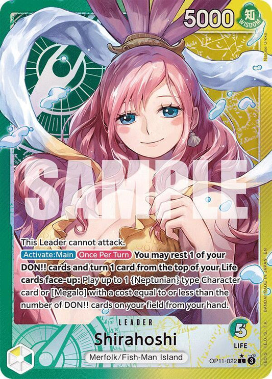 Shirahoshi (Parallel Alternate Art) [OP11-022] OP11 - A Fist of Divine Speed
