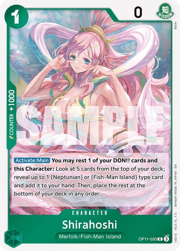 Shirahoshi [OP11-030] OP11 - A Fist of Divine Speed