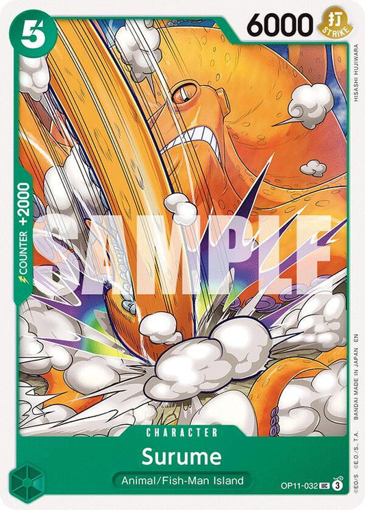 Surume [OP11-032] OP11 - A Fist of Divine Speed