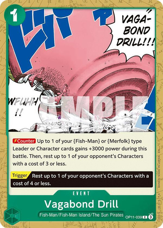 Vagabond Drill [OP11-039] OP11 - A Fist of Divine Speed