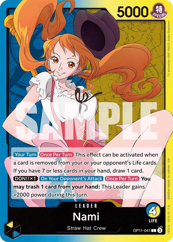 Nami [OP11-041] OP11 - A Fist of Divine Speed