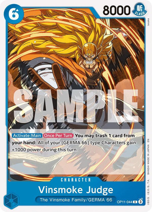 Vinsmoke Judge [OP11-044] OP11 - A Fist of Divine Speed
