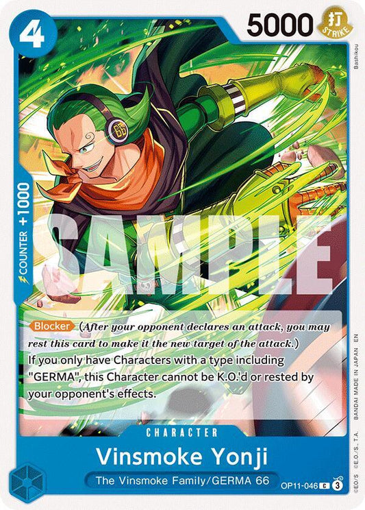 Vinsmoke Yonji [OP11-046] OP11 - A Fist of Divine Speed