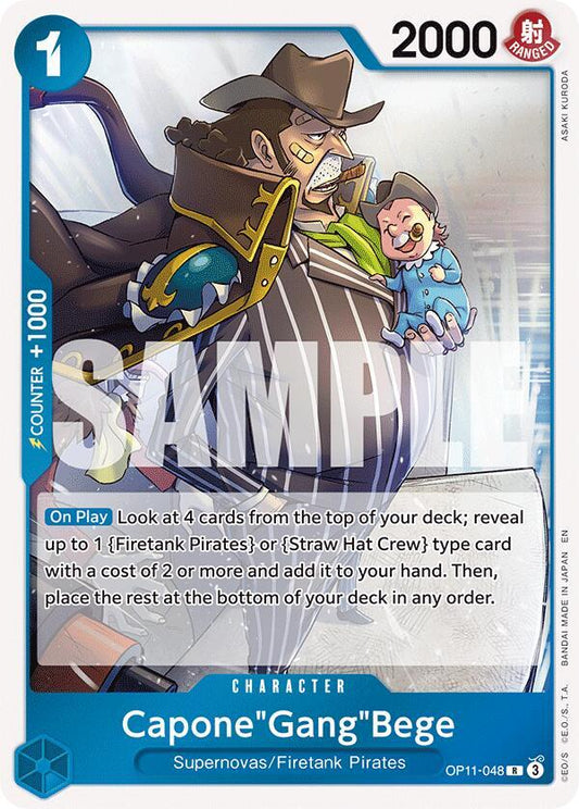 Capone"Gang"Bege [OP11-048] OP11 - A Fist of Divine Speed