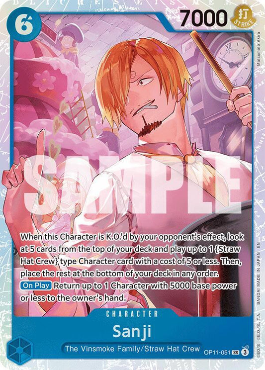 Sanji [OP11-051] OP11 - A Fist of Divine Speed