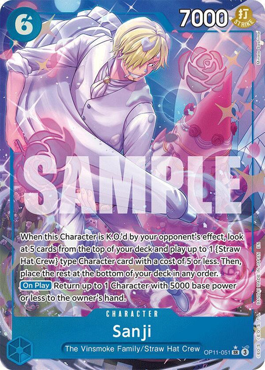 Sanji (Parallel Alternate Art) [OP11-051] OP11 - A Fist of Divine Speed