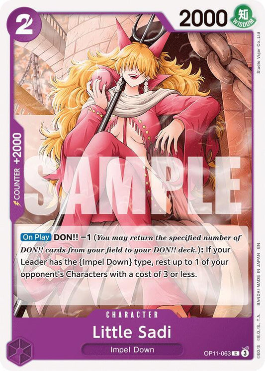 Little Sadi [OP11-063] OP11 - A Fist of Divine Speed