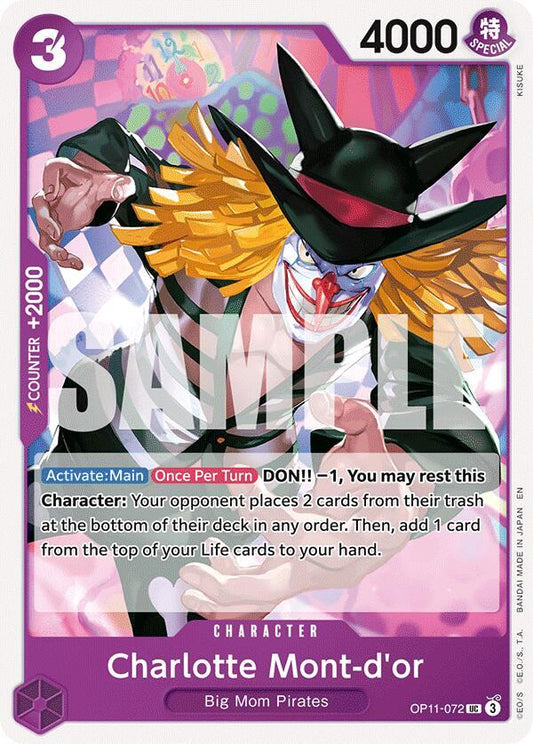 Charlotte Mont-d'or [OP11-072] OP11 - A Fist of Divine Speed