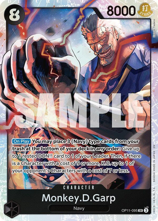Monkey.D.Garp [OP11-095] OP11 - A Fist of Divine Speed