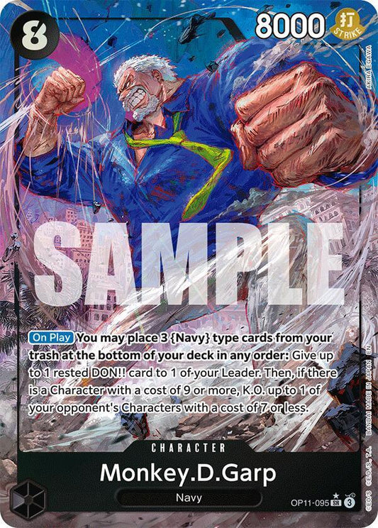Monkey.D.Garp (Parallel Alternate Art) [OP11-095] OP11 - A Fist of Divine Speed