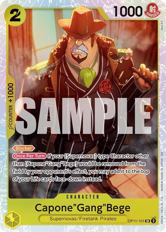 Capone"Gang"Bege [OP11-101] OP11 - A Fist of Divine Speed