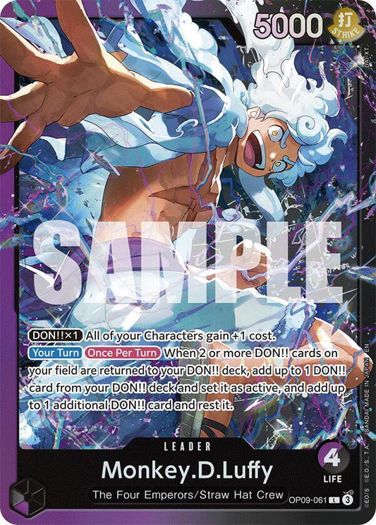 Monkey.D.Luffy [OP09-061] Starter Deck 26 - PURPLE/BLACK Monkey.D.Luffy