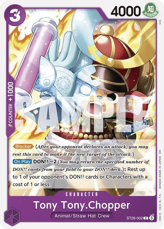Tony Tony.Chopper [ST26-002] Starter Deck 26 - PURPLE/BLACK Monkey.D.Luffy