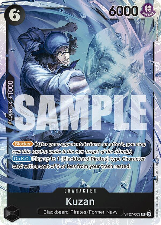 Kuzan [ST27-003] Starter Deck 27 - BLACK Marshall.D.Teach
