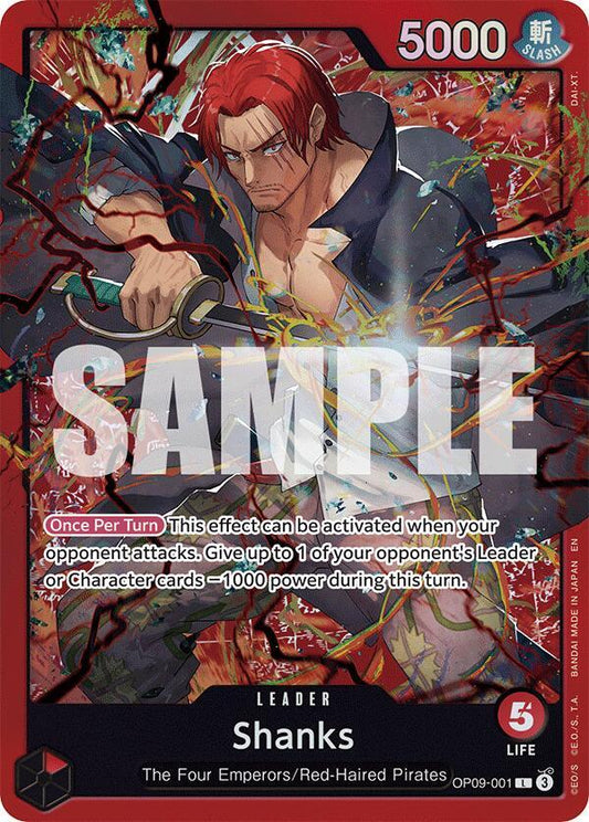Shanks [OP09-001] Starter Deck 23 - RED Shanks