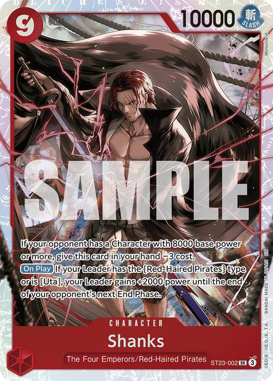 Shanks [ST23-002] Starter Deck 23 - RED Shanks